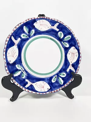 La Musa Pottery Italy 10” Fish Plate • $24.99