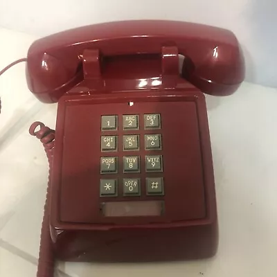 Vintage Push Button Desk Tabletop Telephone - READ DESCRIPTION • $11.99