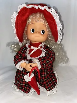 Vintage Telco MOTION-ette Christmas Musical Animated Small Fry Girl Works! • $23.95