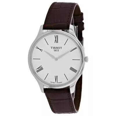 Tissot Men's Tradition White Dial Watch - T0634091601800 • $179.57