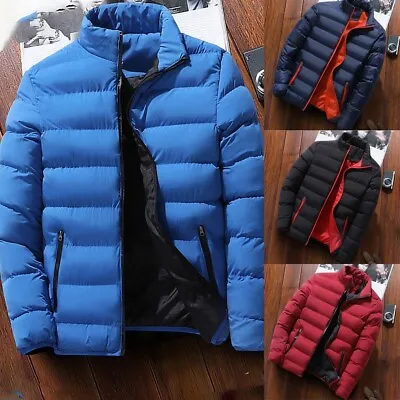 Winter Ultralight Coat Hooded Puffer Jacket Bubble Coat Duck-Down Jacket Mens • $20.99