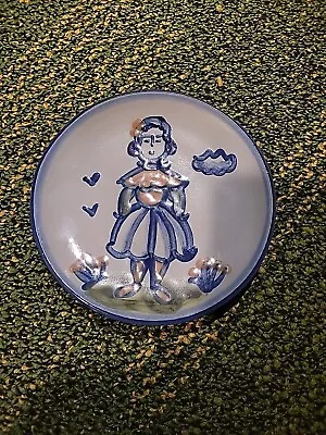 M A Hadley - Farmer Wife - 6” Plate • $9.99