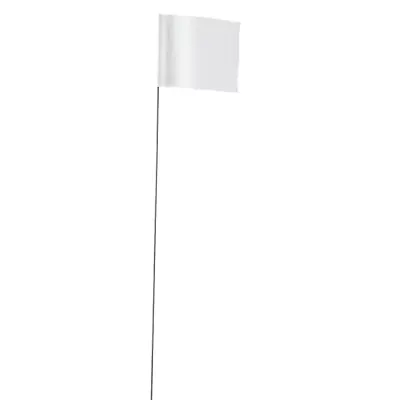 NEW White Flagging Stakes 100-PACK Marking Contractor Indicator Irrigation • $12.65