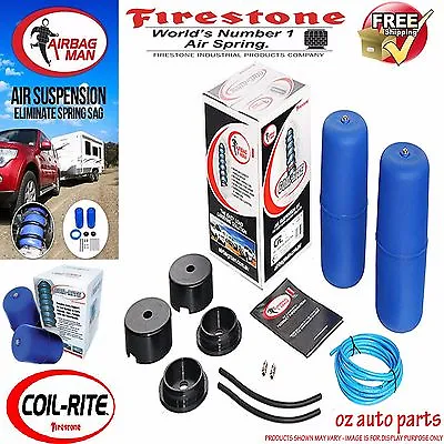 Ssangyong Musso Wagon Firestone Coil-rite Air Bag Suspension Spring Assist Kit • $275