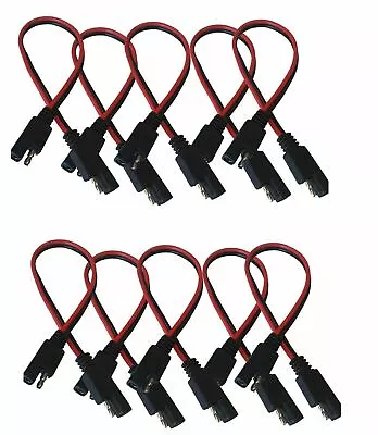 2 Pin Heavy Duty 12  18 Gauge Power Cord Cable Quick Disconnect Inline 10 Pack • $18.04