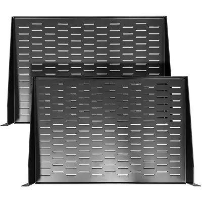 AxcessAbles 1U Vented Server Rack Shelf | 1U Universal Rack Shelf • $49.99