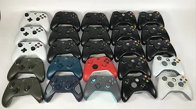$9.99 • Buy Lot Of (25) Xbox Controllers Xbox One & Xbox 360- ALL BROKEN!