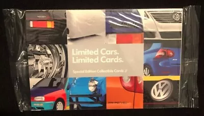 VW Limited Cars Limited Cards Special Edition Collectible Cards SEALED New!! • $19.99