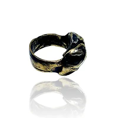 Rare Ancient Medieval Gold Color Viking Artifacts Ring Norse Pagan Warrior Ring • $0.99