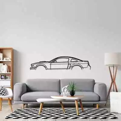 Wall Art Home Decor 3D Acrylic Metal Car Auto Poster USA Silhouette Shelby GT • $89.99