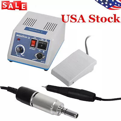 Dental Lab Marathon Electric Micromotor Polishing Unit /+35K Rpm Motor Handpiece • $100.60