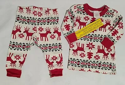 HANNA ANDERSSON New Christmas Deer Pajamas Choose Size  Ships From USA Same Day • $20.88