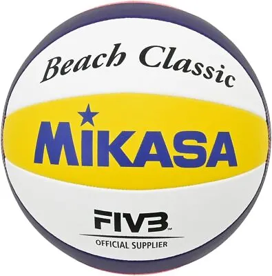 Mikasa JAPAN FIVB Official Beach Volleyball Training Ball Classic BV551C-WYBR • $92.99