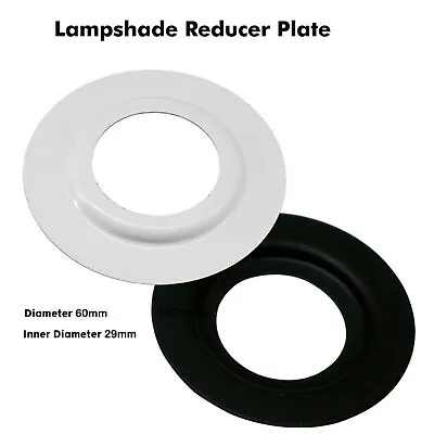 £1.49 • Buy Lamp Shade Reducer Ring Plate / Light Fitting Washer / Metal Adaptor Converter