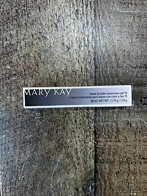 Mary Kay Tinted Lip Balm SPF 15 (Rose) 06 Oz. #025393 NEW NIB (EXP:07/11) • $12