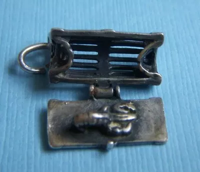 Vintage Ella Cone Movable Lobster Trap Sterling Charm • $64.99