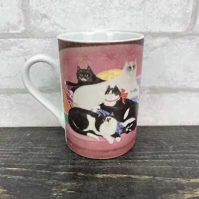 Maxwell Williams Sophisticats 10oz Porcelain Mug Cup By Sylvia Huber • $11