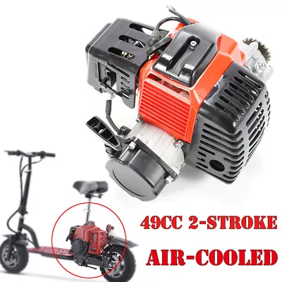 49CC 2-STROKE PULL START ENGINE MOTOR Quality FOR POCKET MINI BIKE GAS SCOOTER • $109.25
