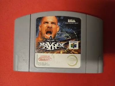 WCW Mayhem - Nintendo 64 (N64) - Free Post • $28.84