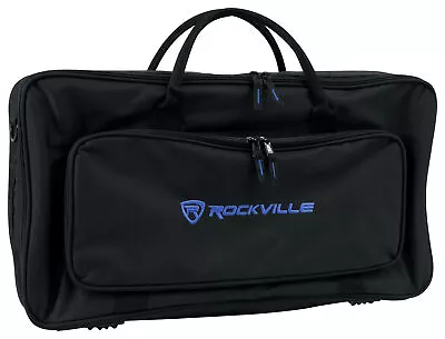 £49.01 • Buy Rockville Heavy Duty Rugged Gig Bag DJ Case Fits M-Audio Oxygen 25 IV