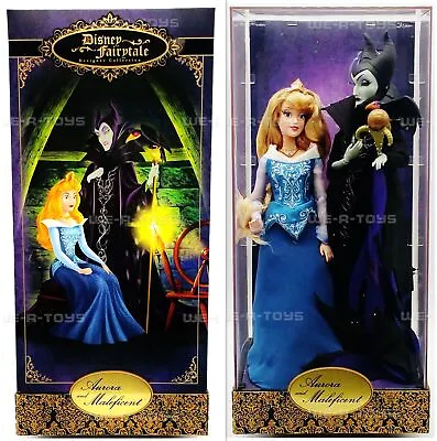 Disney Fairytale Designer Collection Aurora And Maleficent Dolls 2016 NEW • $269.95