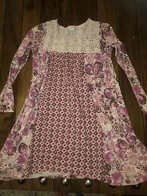 Sz 5 Naartjie Pink Floral Dress VGUC • $12.99