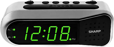 Super Extra Loud Digital Alarm Clock Bed Shaker Vibrating For Heavy Sleeper Deaf • $14.31