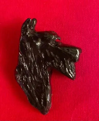 Vintage Giant Schnauzer Handmade Pin Clay • $7.85