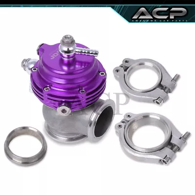 35mm / 38mm Purple Aluminum Wastegate Turbo Manifold External Mount V-Band • $35.99