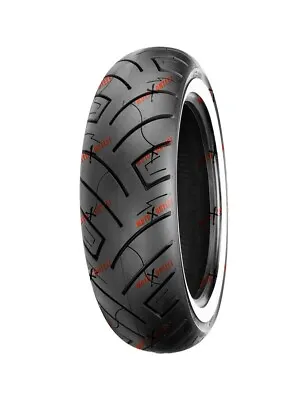 Shinko 777 130/90B16 Tire White Wall Front WWW Motorcycle  130-90-16 87-4586 • $138.99