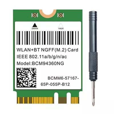 Dual Band 1200Mbps BCM94360NG WiFi Card For MacOS Hackintosh 802.11Ac6613 • £29.96