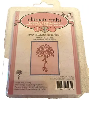 ULTIMATE CRAFTS:   MAGNOLIA TREE   One Cutting Die:  Brand New: • £5