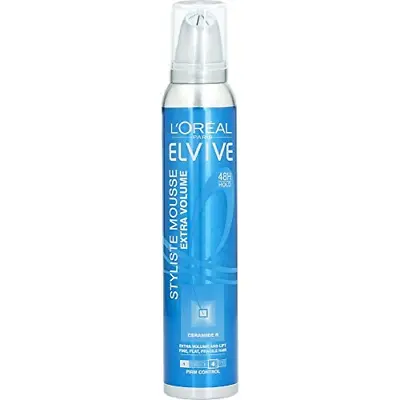 £4.99 • Buy L'Oreal Elvive Stylise Extra Volume Firm Styling Mousse 200ml