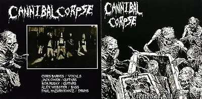 $19.25 • Buy CANNIBAL CORPSE (U.S.A.) - Created To Kill / Demos