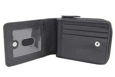 George Men's Milled Zip Around Wallet With Extra Pocket • $14