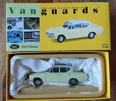 Corgi Vanguards VA35003 Ford Classic Yellow/White Ltd Edition No.0005 NEW • £32.95