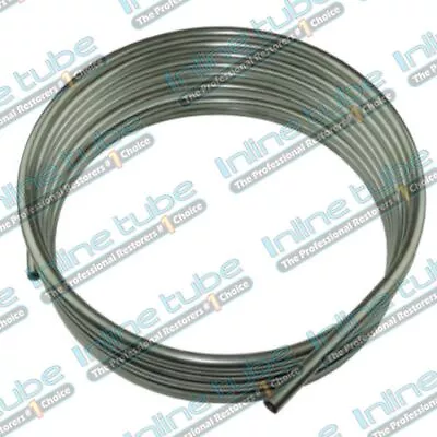 304 Stainless Steel Brake Fuel Transmission Line Tubing 5/16 Od Coil Roll • $46