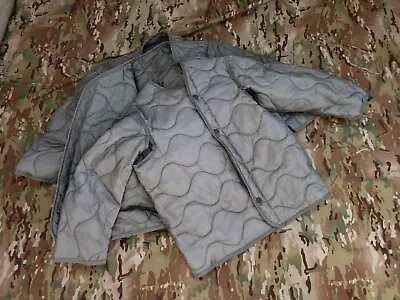 NEW USGI Quilted M65 / Rain Jacket Parka Coat Liner Cold Weather Buttons X-SMALL • $22