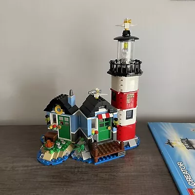 LEGO Creator Lighthouse Point 31051 Used | No Minifigures No Whale READ DESC • $60