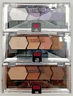 Maybelline Eye Studio Color Plush Silk Eyeshadow Quad Assorted Colors Sealed L54 • $8.46