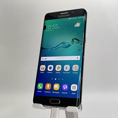 Samsung Galaxy S6 Edge+ SM-G928T 32GB Black Sapphire T-Mobile ULK  (s13445) • $43.84