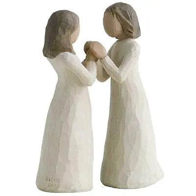 £32.42 • Buy Willow Tree Sisters By Heart, Sister Figurines - Hand-Painted Ornaments, Cream