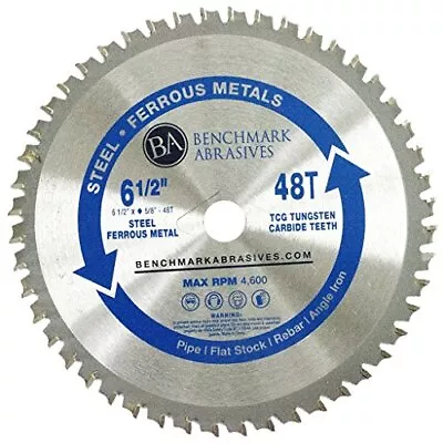 61/2  Tct Saw Blades Tungsten Carbide Tipped Circular Metal Cutting Saw Blades F • $28.35