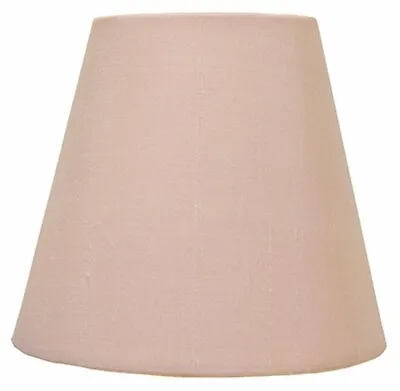 6 Inch Mini Chandelier Shade Pink Silk Lamp Shade Clip On(uib21) • $12.99