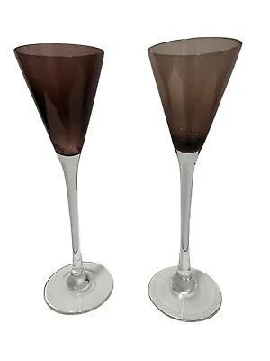 Vintage Colored Martini Glasses - Shot Glasses - Set Of 2 • $12.96