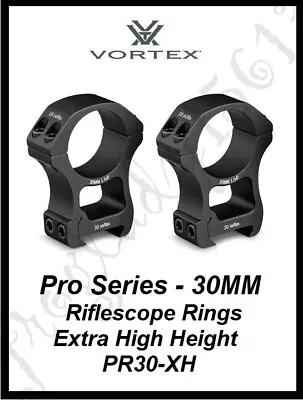 VORTEX OPTICS Pro Series 30MM Riflescope Rings  - Extra High Height - PR30-XH • $79