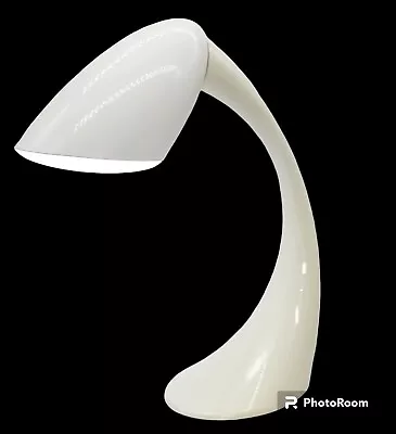 Rare Vintage 1990's Verilux SmartLight Curve White Desk Lamp W/Verilux CFL Bulb • $99.95