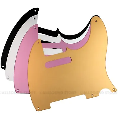 ANODIZED ALUMINUM Pickguard For 5-Hole Fender® Standard USA/MIM Telecaster Tele • $41.99