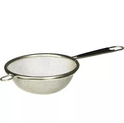 £3.44 • Buy 10.5 Fackelmann Stainless Steel Mesh Plastic Tea Kitchen Strainer Small  Sieve