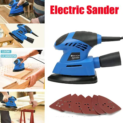 Detail Mouse Sander 12000 RPM Hand Held Mouse Sanding Machine W Dust Collection • £19.30